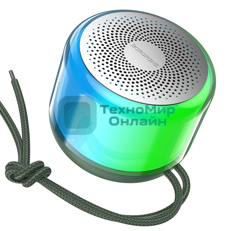 Портативная колонка BOROFONE BR28 Dark Green