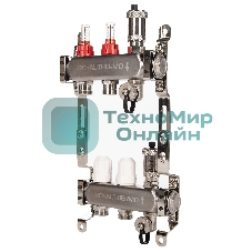 Коллектор Royal Thermo нерж. в сборе с расходомерами 1