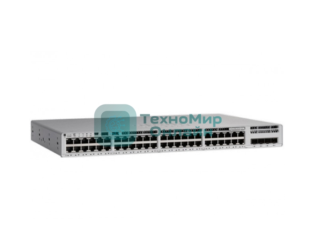 Коммутатор Cisco Catalyst C9200-48T-E, 48×1 Гбит/с