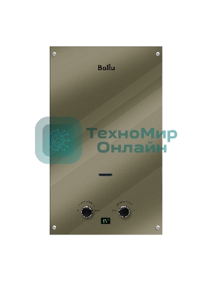 Колонка газовая Ballu GWH 10 Fiery Glass Mirror