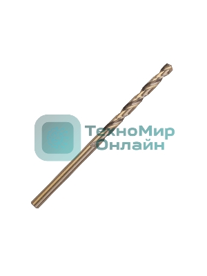 Сверло PATRIOT EXPERT по металлу, Р6М5К5, 3,2 мм, 1 шт в блистере