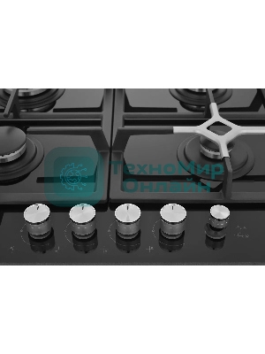 Газовая варочная панель Beko HILG64235S черный