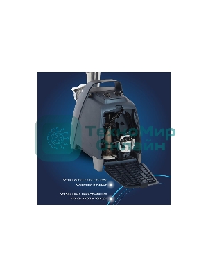 Мясорубка электрическая Аксион М61.03 темно-синий, 2000 Вт, 4.0 кг/мин, реверс, защита от перегрузки, насадки - 7