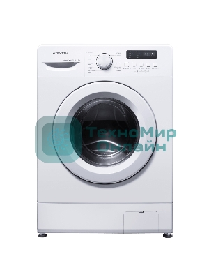 Стиральная машина Maunfeld MFWM106WH051D белая, загрузка фронтальная 6кг, 1000 об/мин., класс: A++