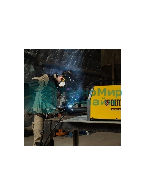 Аппарат инвертор. полуавтомат. сварки Denzel MultiMIG-200DP Synergy Double Pulse, 200 А, ПВ 80%