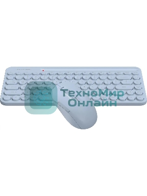 Комплект клавиатура+мышь A4Tech FStyler FG3200 Air2 беспроводной, USB, 2000 DPI, синий
