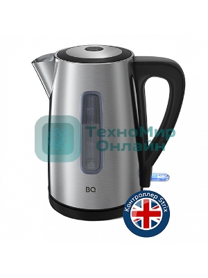 Чайник электрический BQ KT1800S стальной/черный