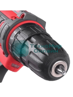 Дрель-шуруповерт аккумуляторная ПОБЕДА ДА-12П/1 Ли, 12 В, 2 Ач, аккумуляторная