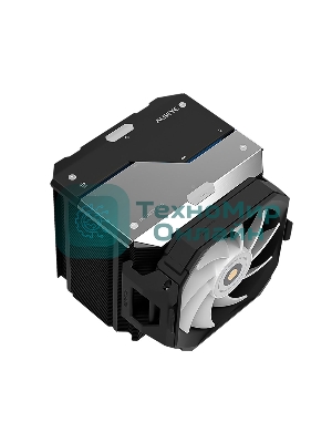 Кулер для процессора Alseye i600-B черный, 120 мм, алюминий/медь, 2300 об/мин, 37.8 дБ, 4 pin, 265 Вт, 160 мм