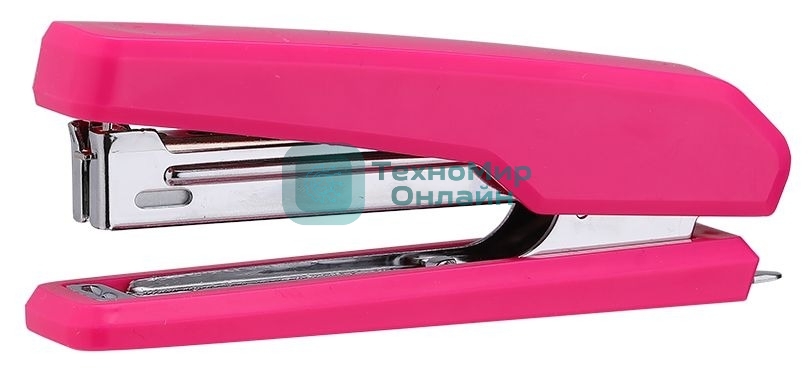 Степлер Deli E0229F Essential N10 (12 листов), ассорти, 50 скоб, закрытый, коробка