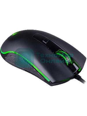 Мышь проводная Redragon Cypher, черный, 12800 dpi, USB, кнопки - 7