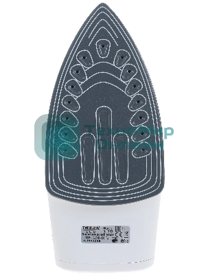 Утюг Delta LUX DL-352 белый с бирюзовым, 2200 Вт, 30 г/мин, 140 г/мин, 300 мл