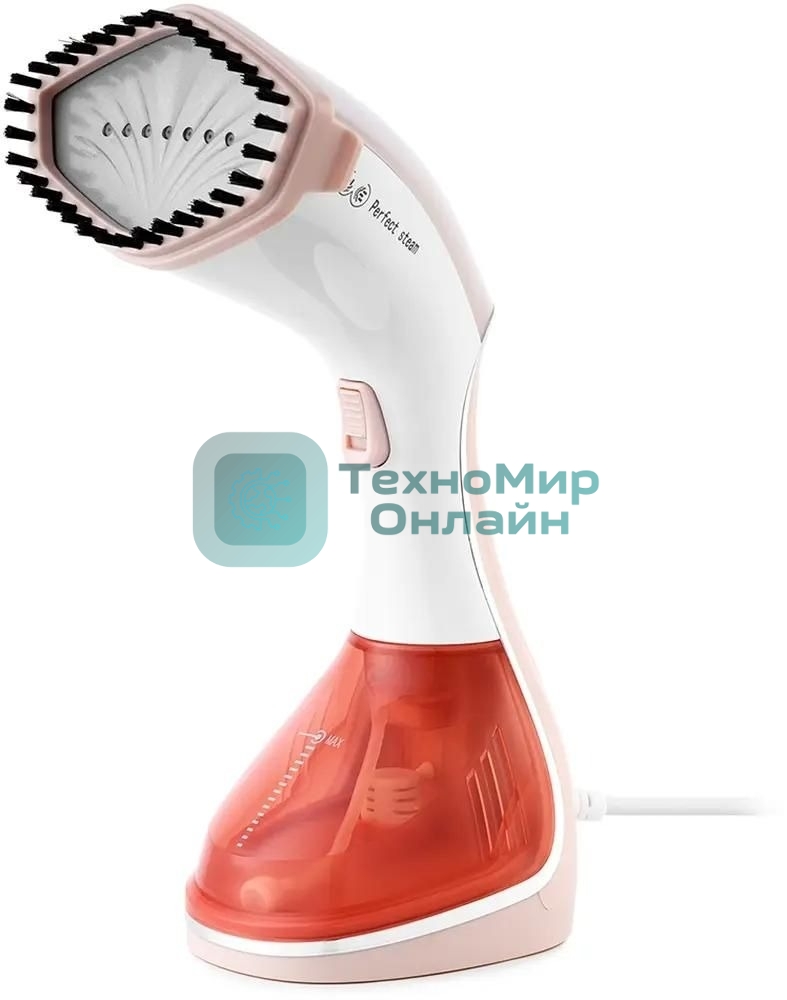 Отпариватель Kitfort КТ-929-1 белый/коричневый, 1600 Вт, 20 г/мин, 240 мл