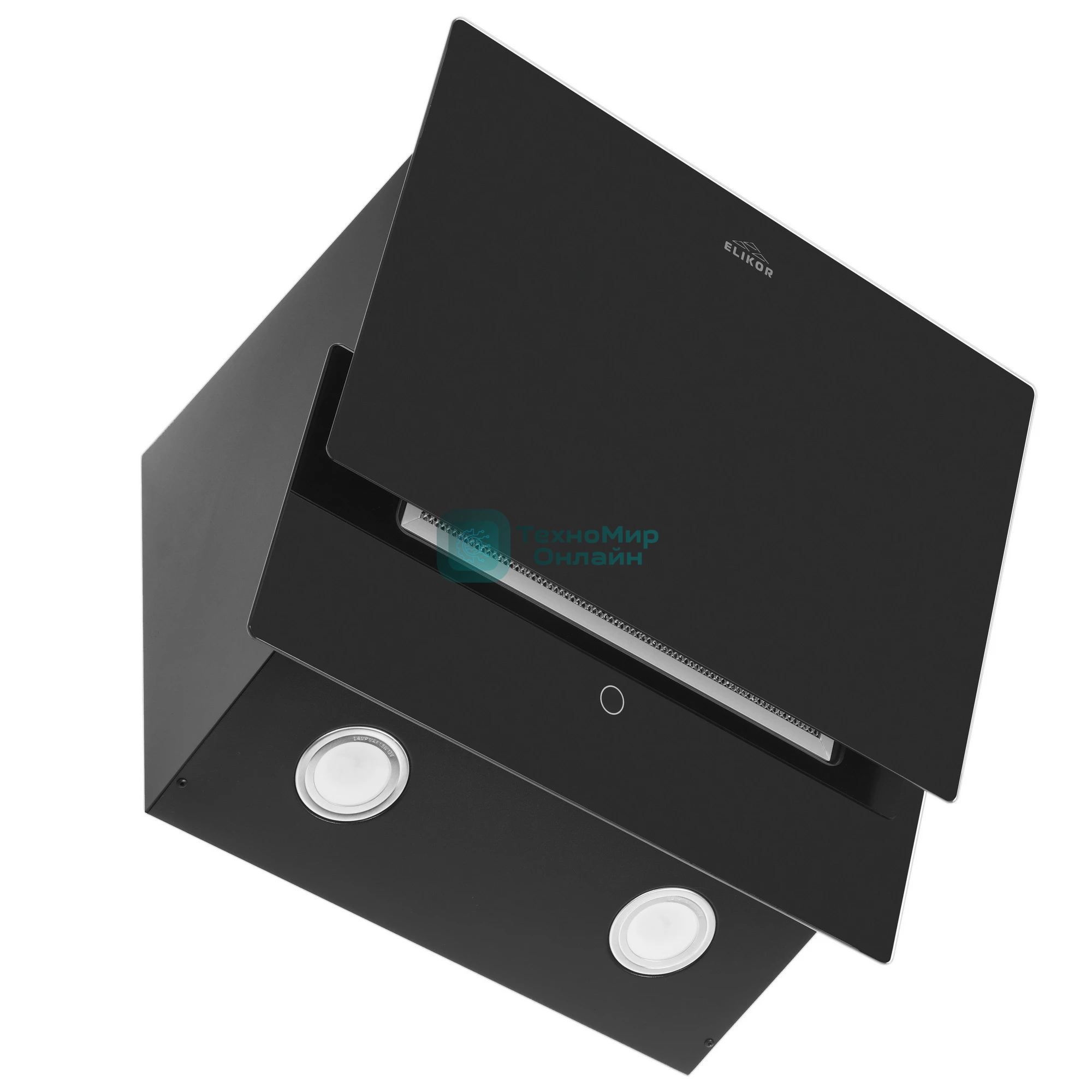 Вытяжка наклонная Elikor Vertex BK 50 черный, 50 см, 750 куб. м/ч, 56 дБ