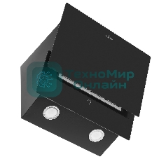 Вытяжка наклонная Elikor Vertex BK 50 черный, 50 см, 750 куб. м/ч, 56 дБ