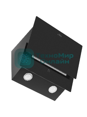 Вытяжка наклонная Elikor Vertex BK 50 черный, 50 см, 750 куб. м/ч, 56 дБ