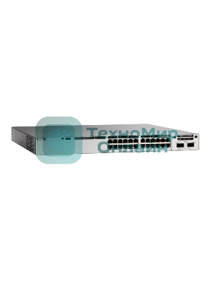 Коммутатор Cisco Catalyst C9200L-24P-4G-E, 24×1 Гбит/с, 4×1 Гбит/с SFP