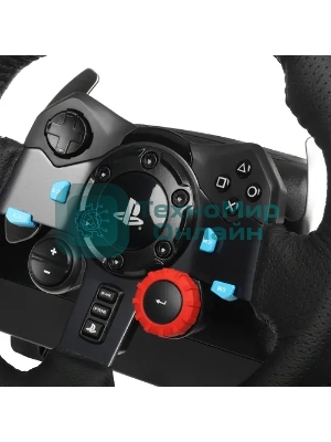 Руль LOGITECH G29 игровой (USB, для PS и PC, педали, виброотдача, 941-000113/941-000112/941-000142)