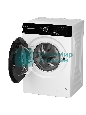 Стиральная машина с сушкой Hotpoint WDSH 75549 VBX белая, загрузка фронтальная 7.5кг, 1200 об/мин., класс: A