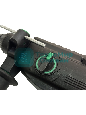 Перфоратор сетевой DWT SBHP08-26 BMC /800 Вт/3.7 Дж/до 5530 уд.в мин/до 1350 об.в мин/SDS-Plus/морозостойкий кабель/кейс/черный (SBHP08-26 BMC)