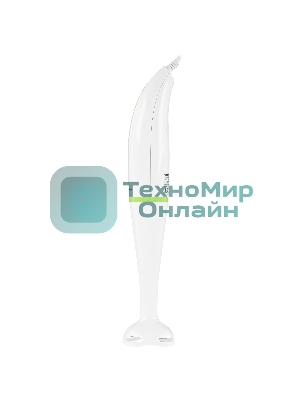 Блендер погружной Ergolux ELX-HB01-C34 (13124) 1 скорость 250 Вт, 220-240В пласт. бело-салатовый