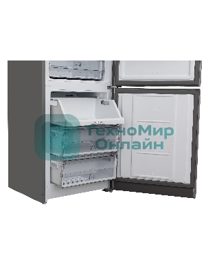 Холодильник Hotpoint HT 5200 C MX мраморный двухкамерный, 240/83л, морозилка снизу, No Frost
