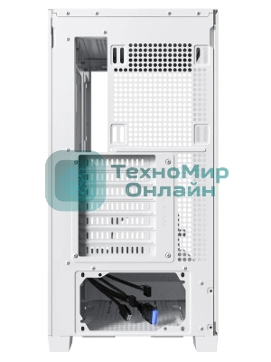 Корпус eATX Eurocase M9 Max-Fish tank M9 MAX 2ARGB 3_0_2 WHITE белый