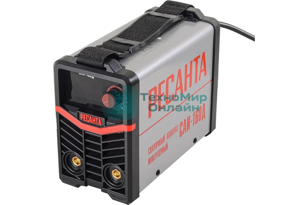 Сварочный аппарат Ресанта САИ-160Д инвертор ММА/TIG 6.5кВт