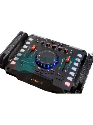 Минисистема SUPRA SMB-2150 черный 1200Вт FM USB BT SD (в комплекте: активн.+пассив.колонки)