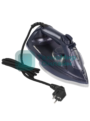 Утюг Panasonic NI-U750ATV синий, 2600 Вт, 40 г/мин, 160 г/мин, 300 мл