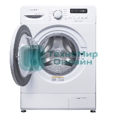 Стиральная машина Maunfeld MFWM106WH051D белая, загрузка фронтальная 6кг, 1000 об/мин., класс: A++