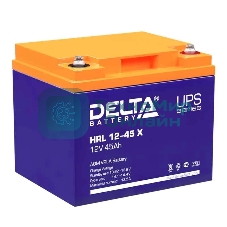 Батарея Delta HRL 12-45 X (45А\ч, 12В) свинцово-кислотный аккумулятор
