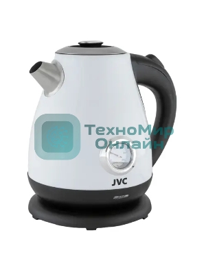 Чайник электрический JVC JK-KE1717 белый, объем 1.7 л, максимальная мощность 2200 Вт