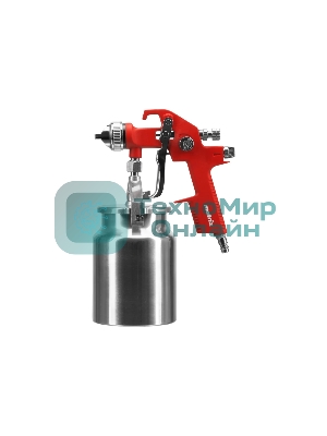 Краскораспылитель Matrix HVLP пневмат. с нижним бачком V= 1 л, сопло диаметром 1.4 мм