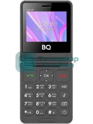 Мобильный телефон BQ 2456 Pocket черный
