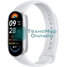 Фитнес-браслет Xiaomi Smart Band 9 Glacier серебристый/серебристый