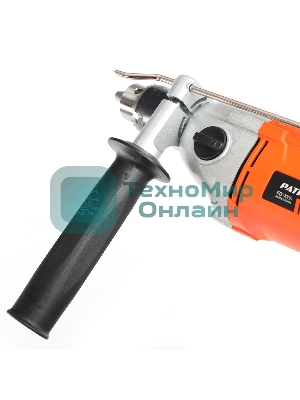 Дрель электрическая ударная PATRIOT FD 900h, 2 скорости, с ударом, мощность 1050Вт, макс.диаметр 16мм, глубиномер + дополнительная ручка