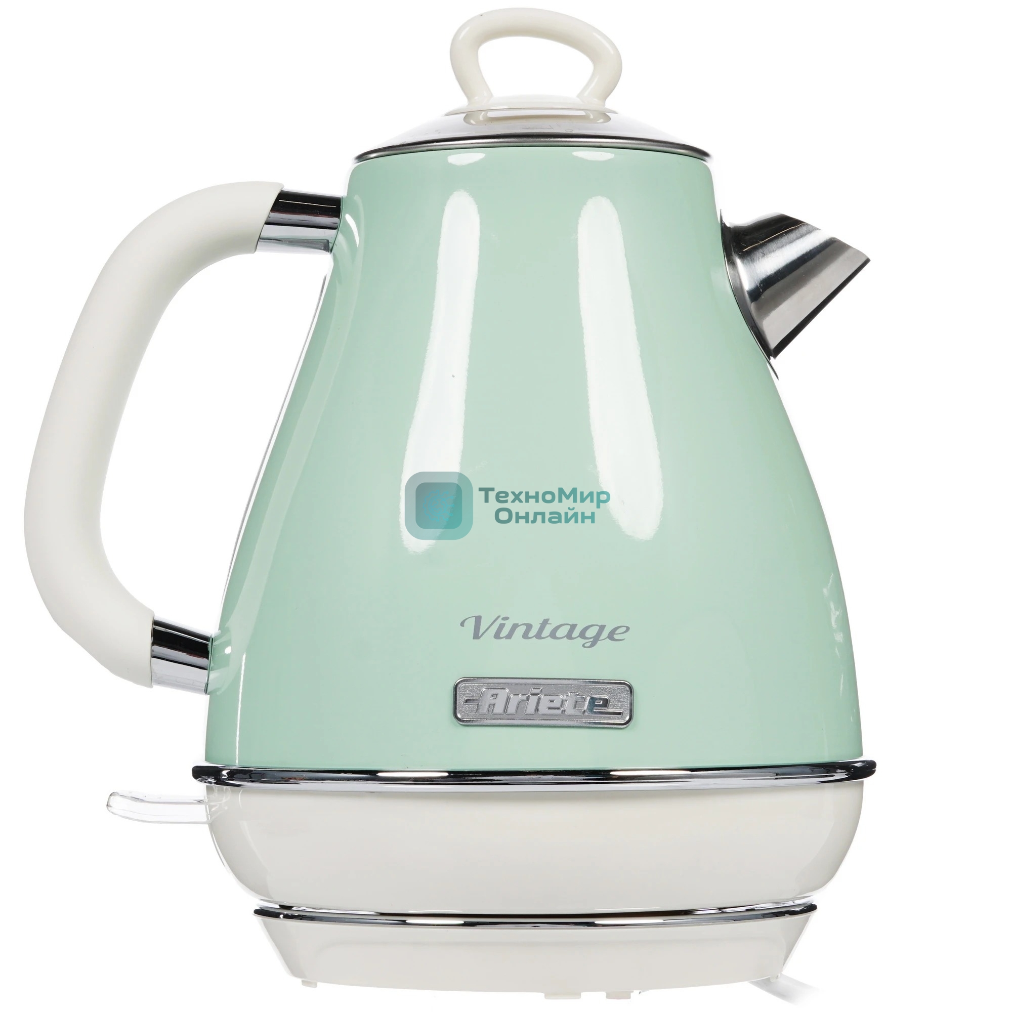 Чайник электрический Ariete Vintage 2869/04 2000 Вт, 1.7 л, зеленый