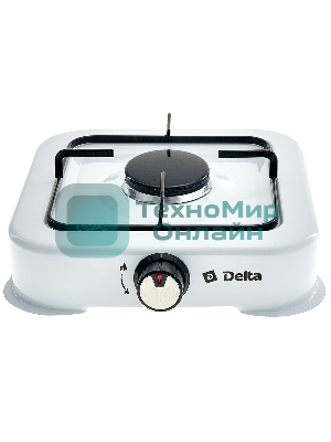 Плитка газовая Delta D-2205 одноконфорочная; белый (10)