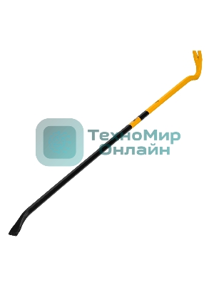 Лом-гвоздодер Denzel 1200 мм, шестигранный 19 мм, окрашенный, сталь 65