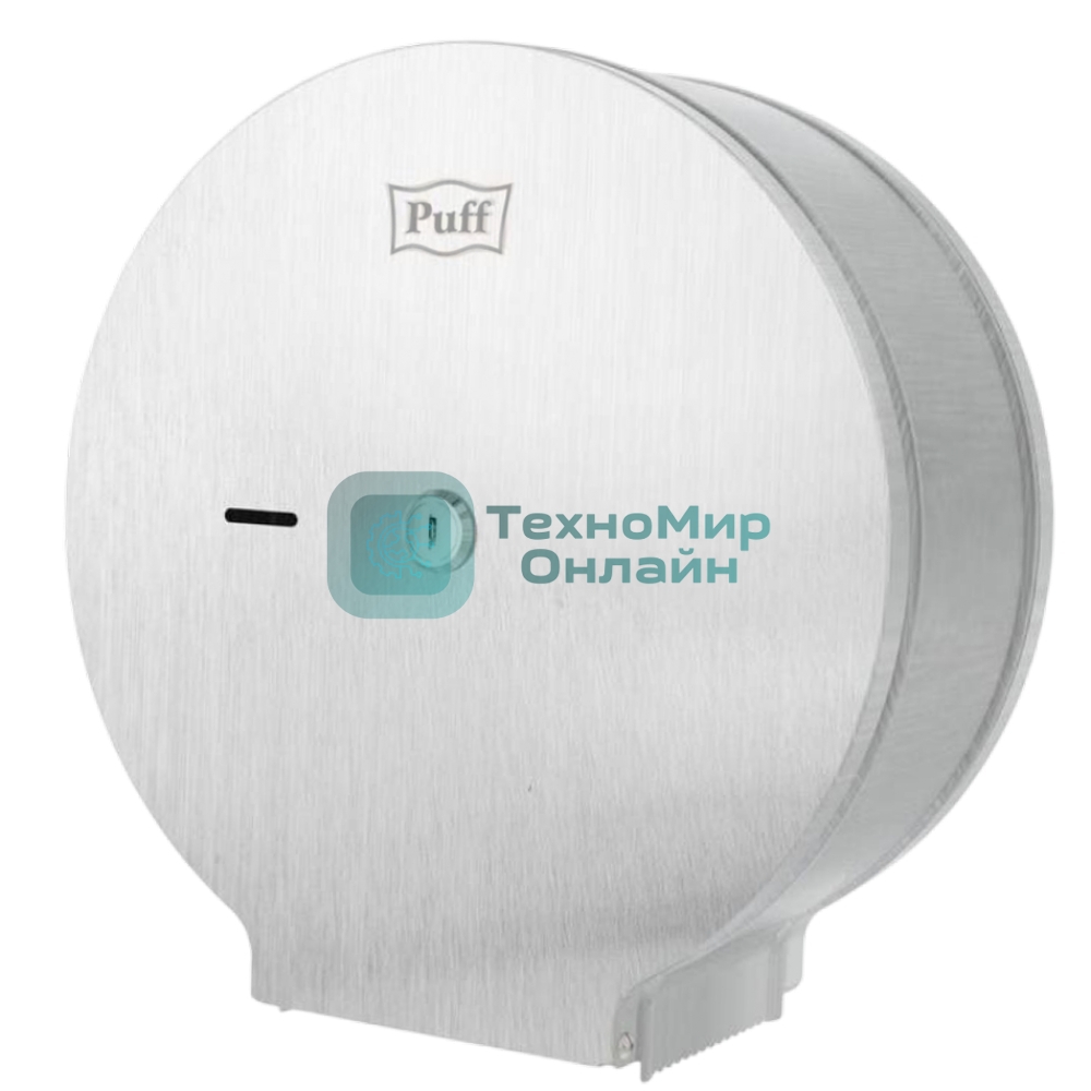 Диспенсер для туалетной бумаги в рулонах Puff-5160, нержавеющая сталь