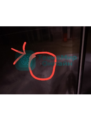 (Поврежденный товар) Холодильник Weissgauff WRK 2000 Full NoFrost Inverter Black (Вмятина на нижней двери.)