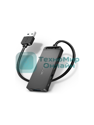 USB-концентратор Vention CHLBF, USB 3.0, USB 4 порта, USB
