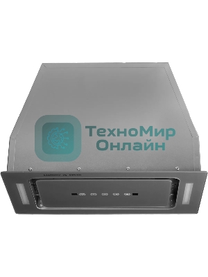 Вытяжка встраиваемая Zigmund & Shtain K 014.5 S нержавеющая сталь, 52 см, 1100 куб. м/ч, 62 дБ