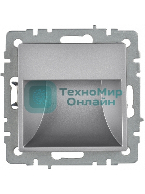 Подсветка светодиодная встраиваемая IEK BRITE ПЛ20-БрА (BR-FL20-K47) алюминий