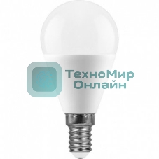 Лампа светодиодная Feron LB-950 13Вт Е14 дневной матовый шар