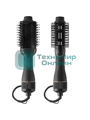 Фен-щетка Endever Aurora-499 черный, 1200 Вт, 110 мм