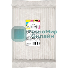 Клеевые стержни Silwerhof 7-200-62-WH дл.200мм D7мм белый упак:62шт