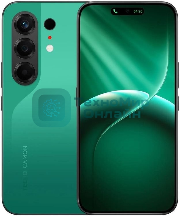 Смартфон Tecno Camon 50 12/256Gb малахитовый зеленый