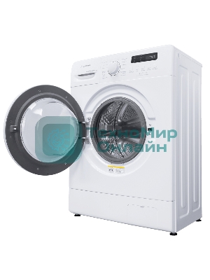 Стиральная машина Maunfeld MFWM106WH051D белая, загрузка фронтальная 6кг, 1000 об/мин., класс: A++